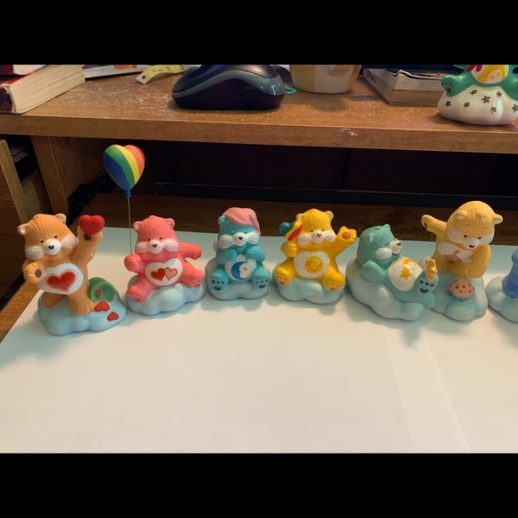 Care Bear Vintage Figurines- 10 of them. Each sold separately@ 13.00 each - Picture 2 of 3